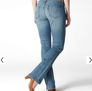 Levis Womens Denim 515 Bootcut 5 pocket Jeans 6